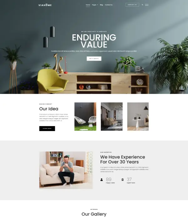 Real Estate Website Design